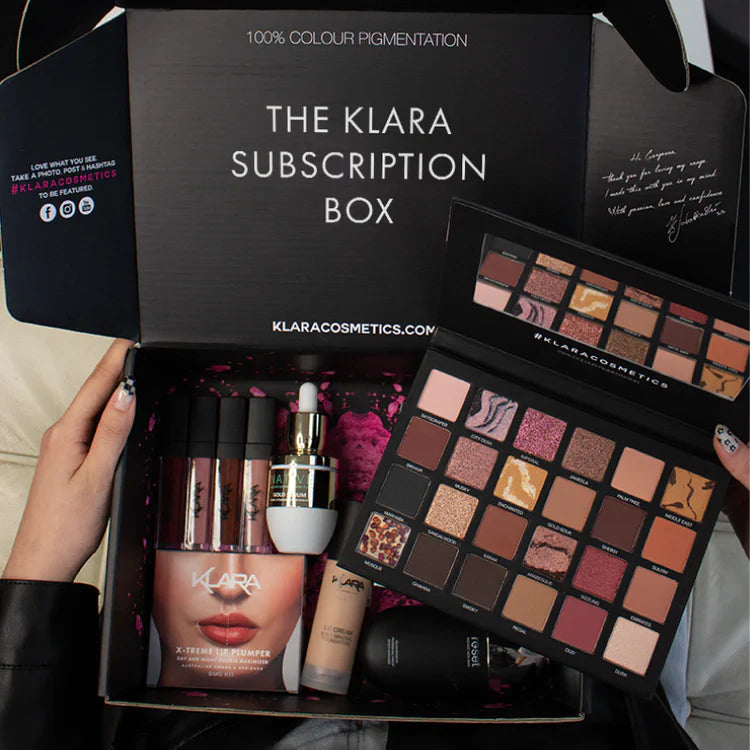 Klara's Subscription Box - Klara Cosmetics