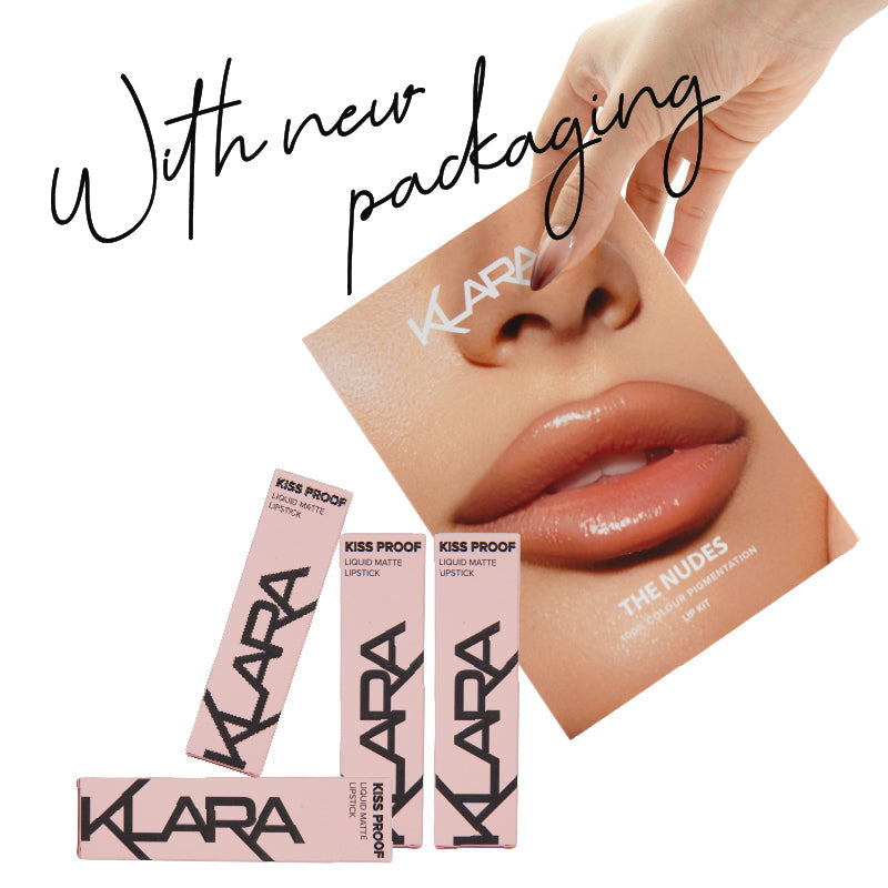 The Nudes Lip Kit - Klara Cosmetics