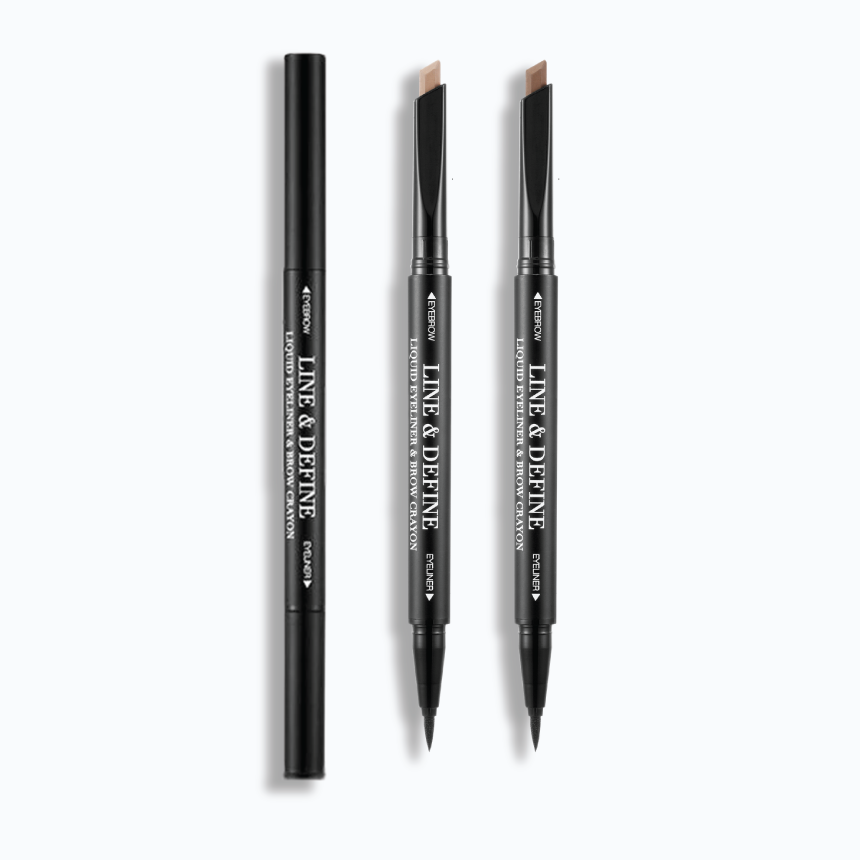 Line and Define | Eyeliner and Eyebrow Crayon - Klara Cosmetics