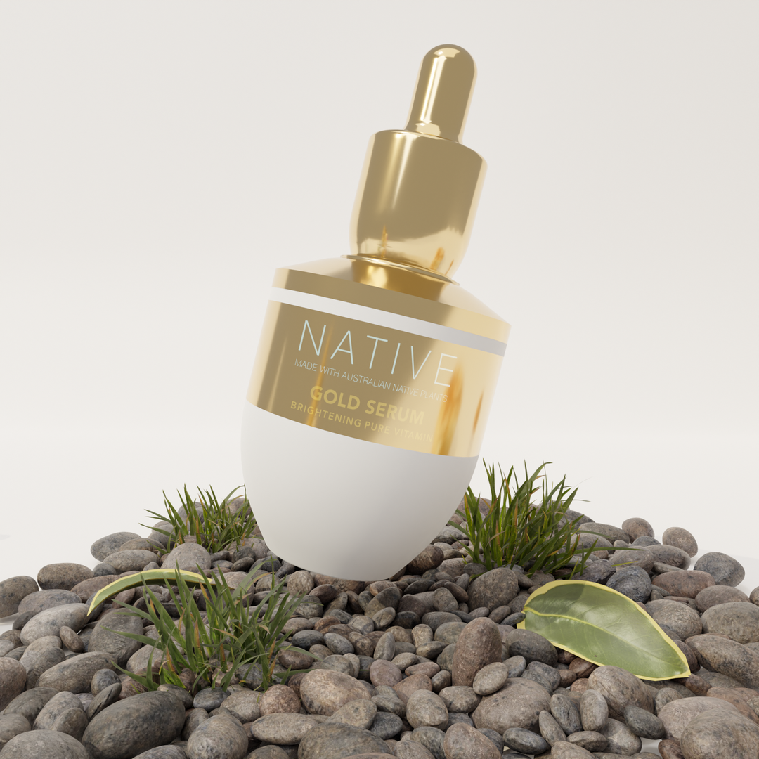 Gold Pure Vitamin Brightening Serum - Klara Cosmetics