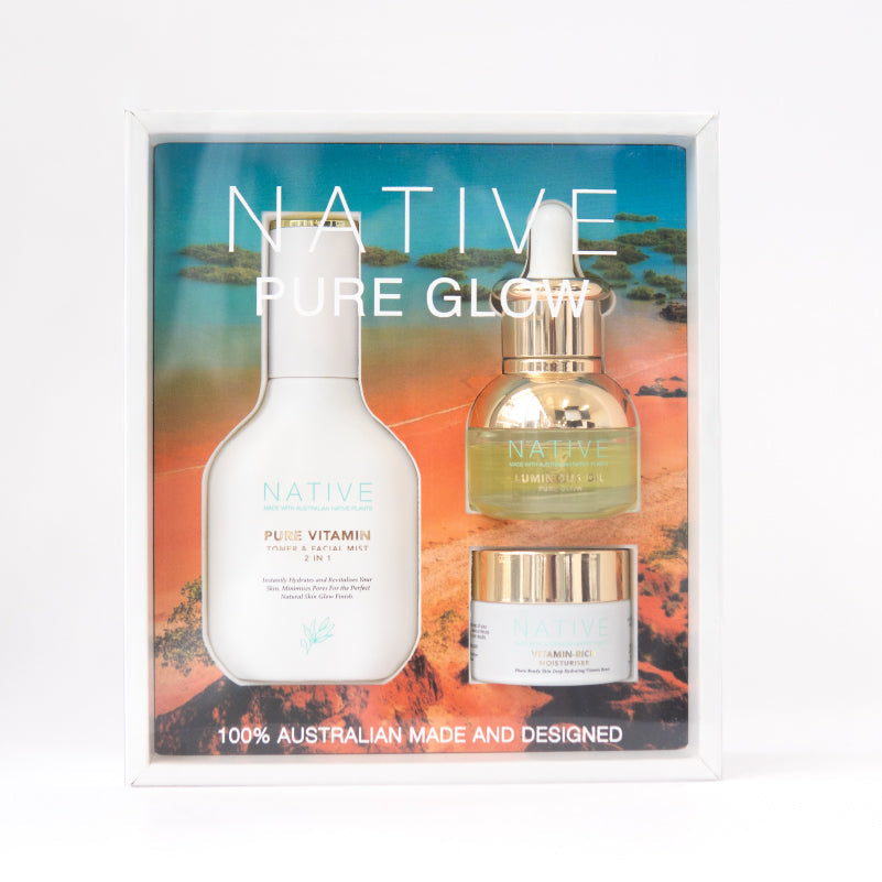 Native Pure Glow | Skincare Set - Klara Cosmetics